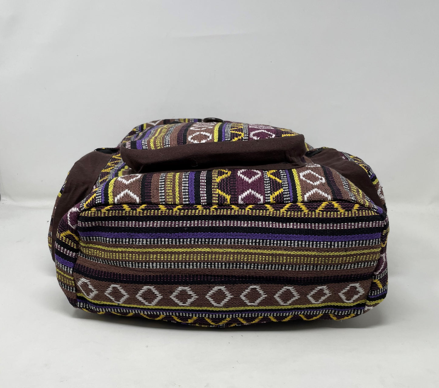 Gehry Woven Fabric Back Pack Multi Pockets - Beautiful Colorful Design