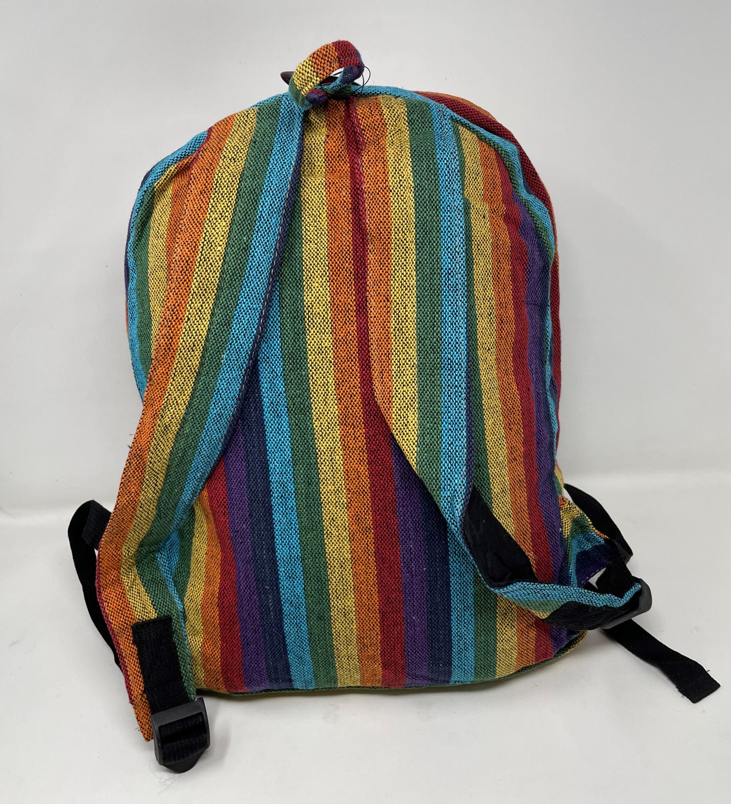 Organic Hemp Rainbow Pride Lightweight Unisex Backpack