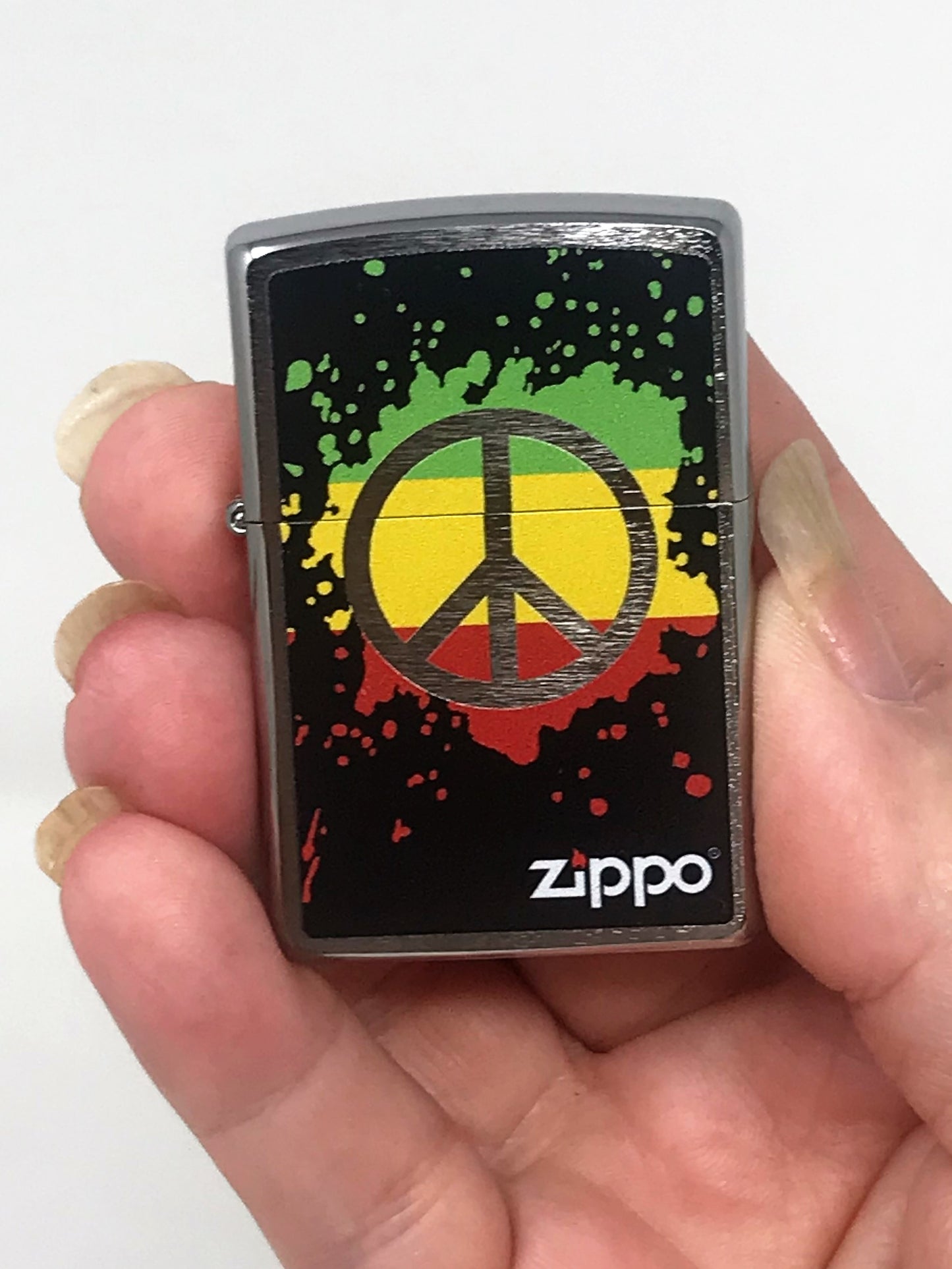 Zippo Rasta Peace Lighter